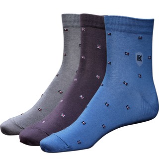 Combo 3 đôi vớ nam Cotton công sở DonaKein
