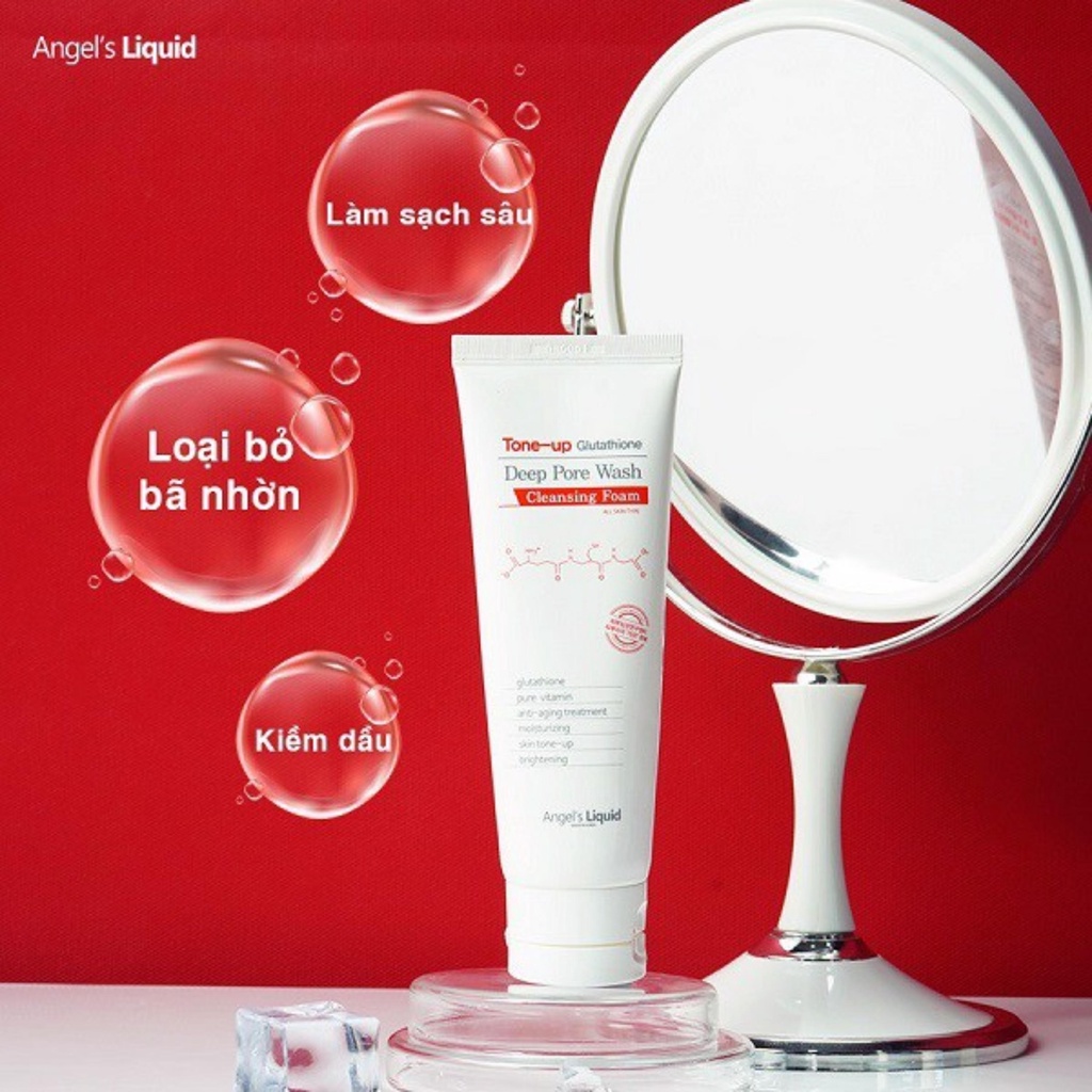 Bộ Kit Angel's Liquid 4 Sản Phẩm Whitening Program Glutathione Special Dưỡng Trắng Da Mờ Thâm Nám