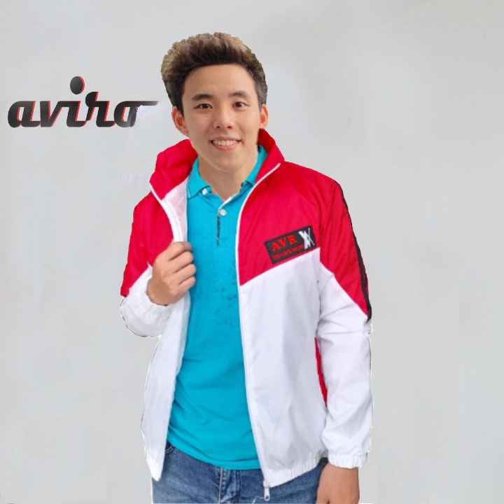 Áo Khoác Nam Không Nón Vải Dù 2 lớp Phối Màu VV Hồng Diệp