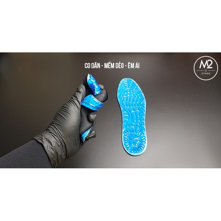 Lót giày êm chân massaging gel insoles cao cấp LGEC02