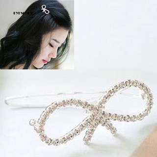 Kẹp nơ mini nhỏ xinh đính đá dễ thương nữ tính