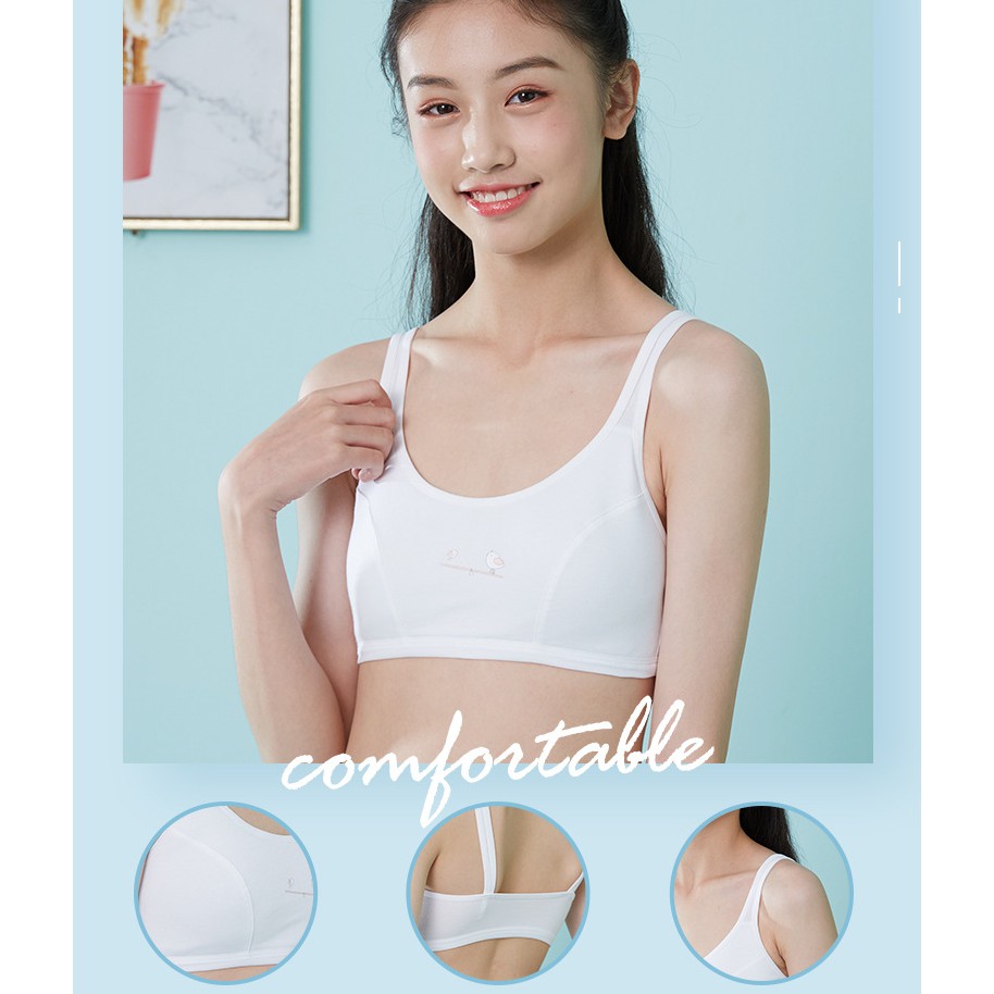 Bra / Áo Lá Nũ Sinh Cotton Hai Lớp Xuất Đông Âu ( AL : 199 ) Hàng Loại Đẹp.