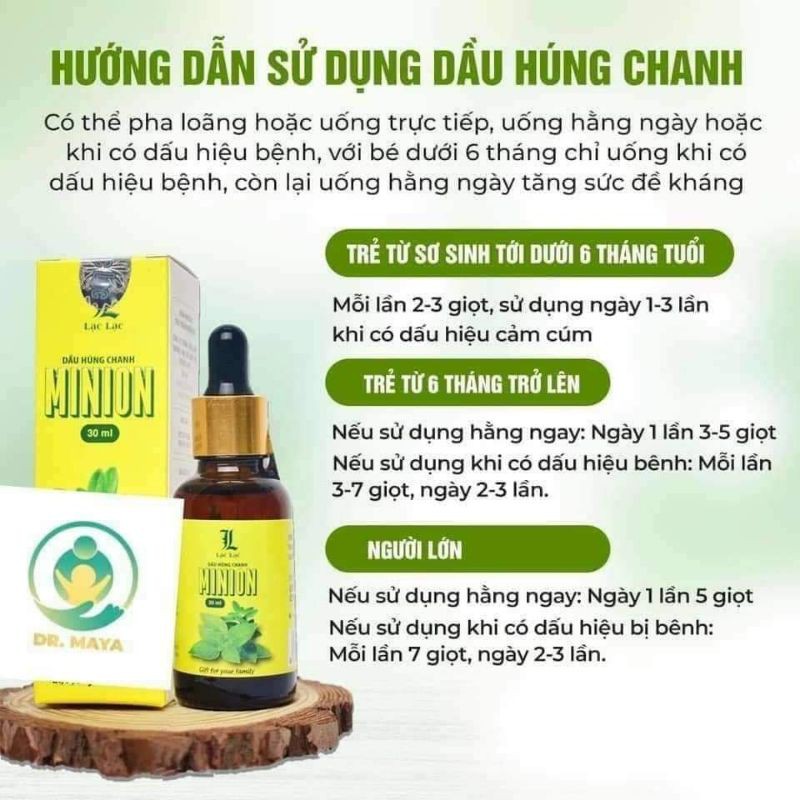 [Chính Hãng ] Dầu Húng Chanh 30ml