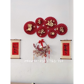 Set trang trí tết