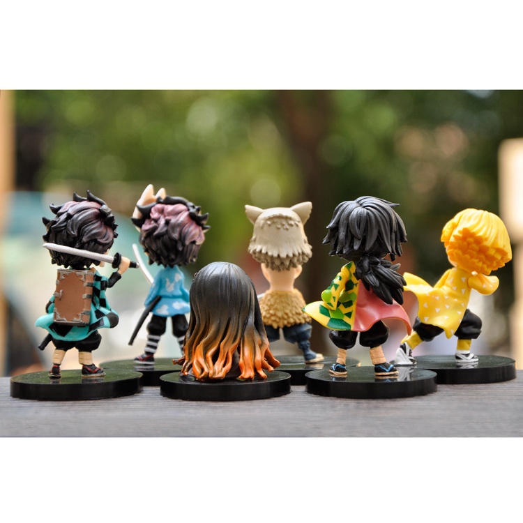 Mô hình Tanjiro Tanjirou Nezuko Inosuke Zenitsu Tomioka Giyuu Kimetsu no Yaiba Demon Slayer Thanh Gươm Diệt Quỷ Cứu Nhân