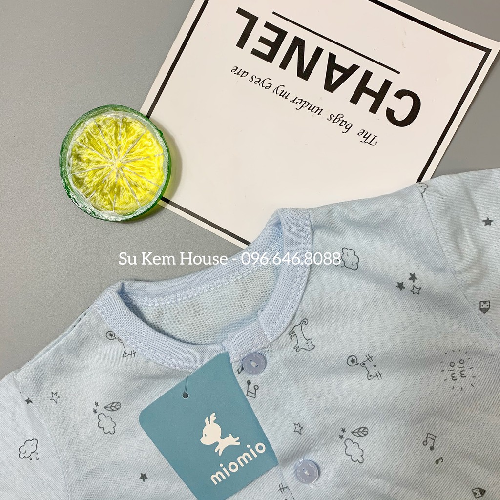 Bộ quần áo dài tay MioMio 100% cotton mỏng mát cho bé từ sơ sinh