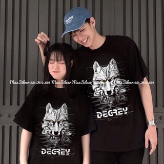 Áo phông tay lỡ dáng rộng - DEGREY cotton dáng rộng Unisex nam