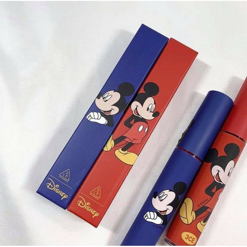 [L&V] Son Kem 3CE TATTOO LIP TINT - PHIÊN BẢN CHUỘT MICKEY  ⚡️𝐅𝐑𝐄𝐄 𝐒𝐇𝐈𝐏⚡️ Chất Đẹp Son Lì !