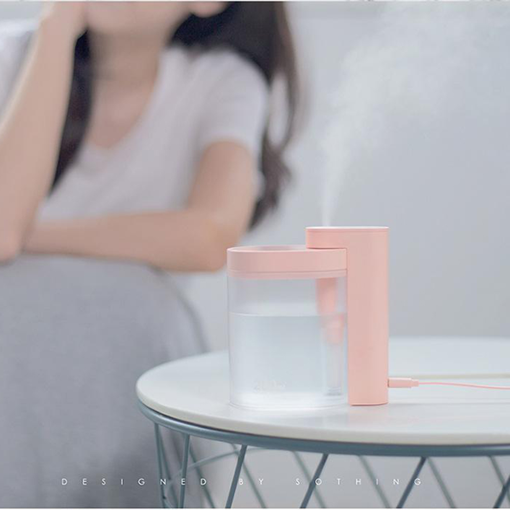 Xiaomi Sothing Portable Mini 260ML Geometric Humidifier Home USB Mute Humidifier