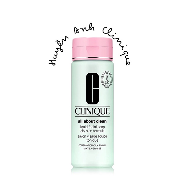Sữa rửa mặt Clinique liquid facial soap oily skin formula