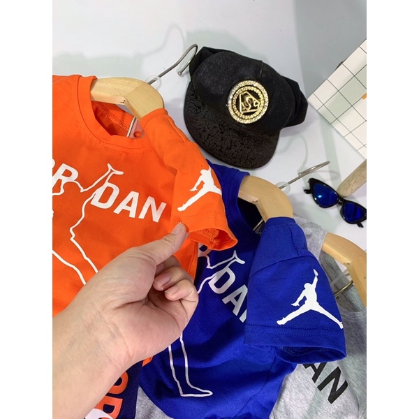 SIZE 25-35kg: Bộ jor dan chất cotton chuẩn cực chất cho bé trai - BJORDAN