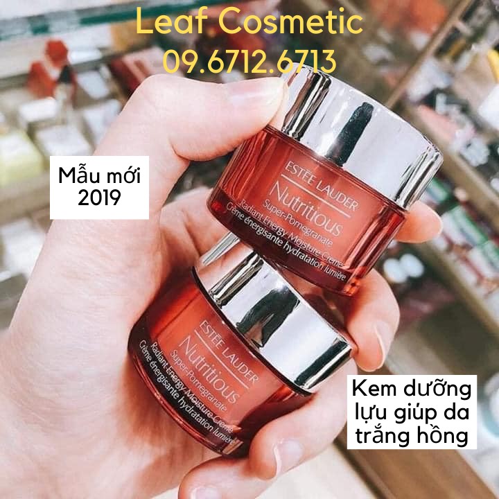 [ Mini 15ml ] Kem dưỡng trắng da Estee Lauder Nutrious lựu đỏ