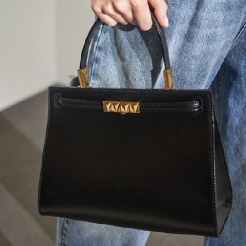 TNS-Túi xách công sở Metallic Push-lock CnK bag-ib chọn màu