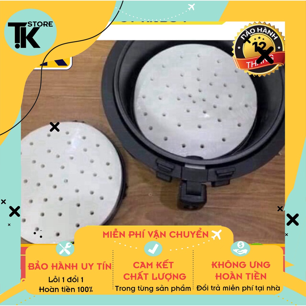 [Hàng Chuẩn] Combo 100 Tờ Giấy Nến Đục Lỗ Thấm Dầu Hiệu Quả Size 20cm . .