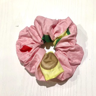 Dây buộc tóc Scrunchies Bơ (ảnh thật shop chụp)