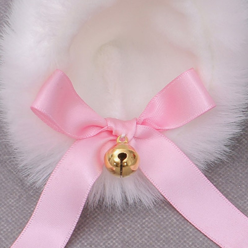 Nhật Bản Lolita Anime Kẹp Tóc Dễ Thương Lông Tai Mèo Kẹp Tóc với Bowknot Chuông Cosplay Trang Phục Snap Barrette