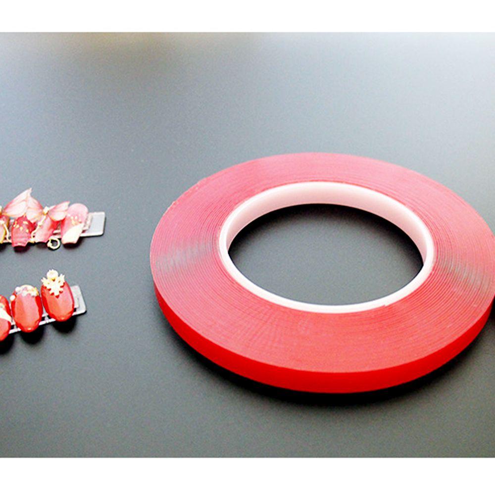 Cuộn Băng Keo Hai Mặt 3m / 10m Dán Trưng Bày Móng Tay Giả Chắc Chắn
