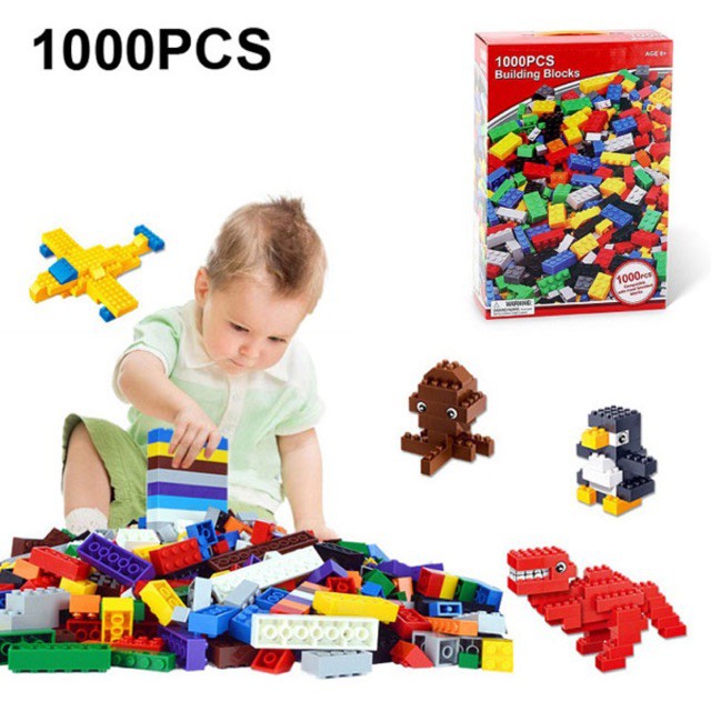 Bộ xếp hình lego cho bé 1000 miếng