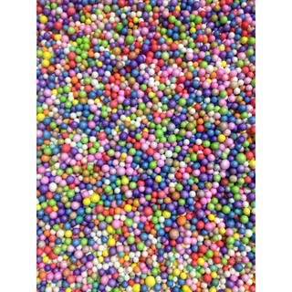 hạt xốp trộn nhiều màu : 75k / 100gr