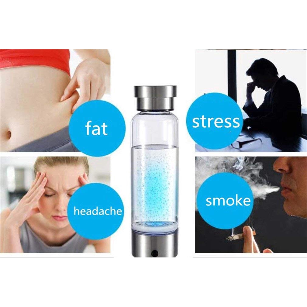 Bình tạo nước giàu Hydrogen kèm cáp điện