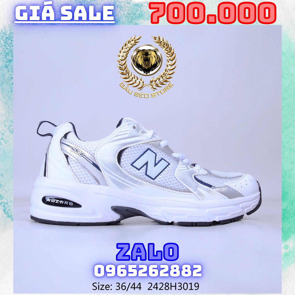 Order 1-3 Tuần + Freeship Giày Outlet Store Sneaker _New Balance NB530 MSP: gaubeostore.shop