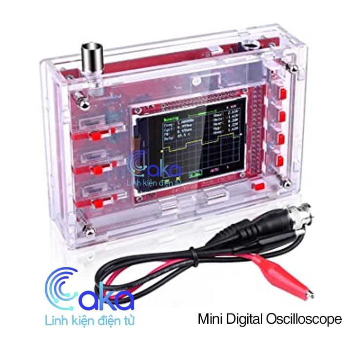 Máy hiện sóng Mini Digital Oscilloscope DSO138 Kèm vỏ hộp mica