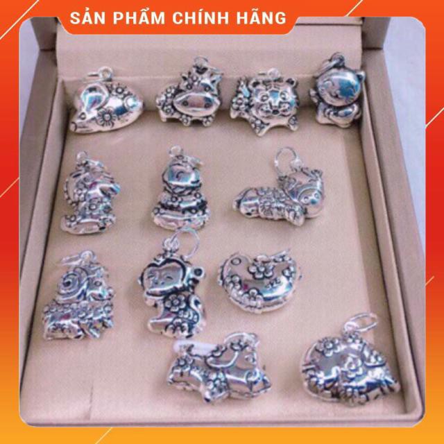 12 CON GIÁP MẶT DÂY TRUYỀN = Bạc