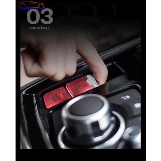 Ốp nút điều khiển CX5 2018- 2020 Mazda 3 fl, Mazda 6 fl