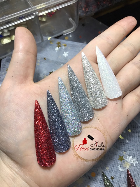 Nhũ rắc kim cương( hũ 10g) - Phụ kiện Nail