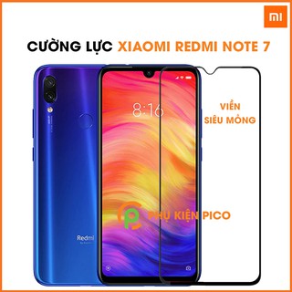 Kính cường lực Redmi Note 7 full màn hình viền đen siêu mỏng - Dán màn hình Xiaomi Redmi Note 7