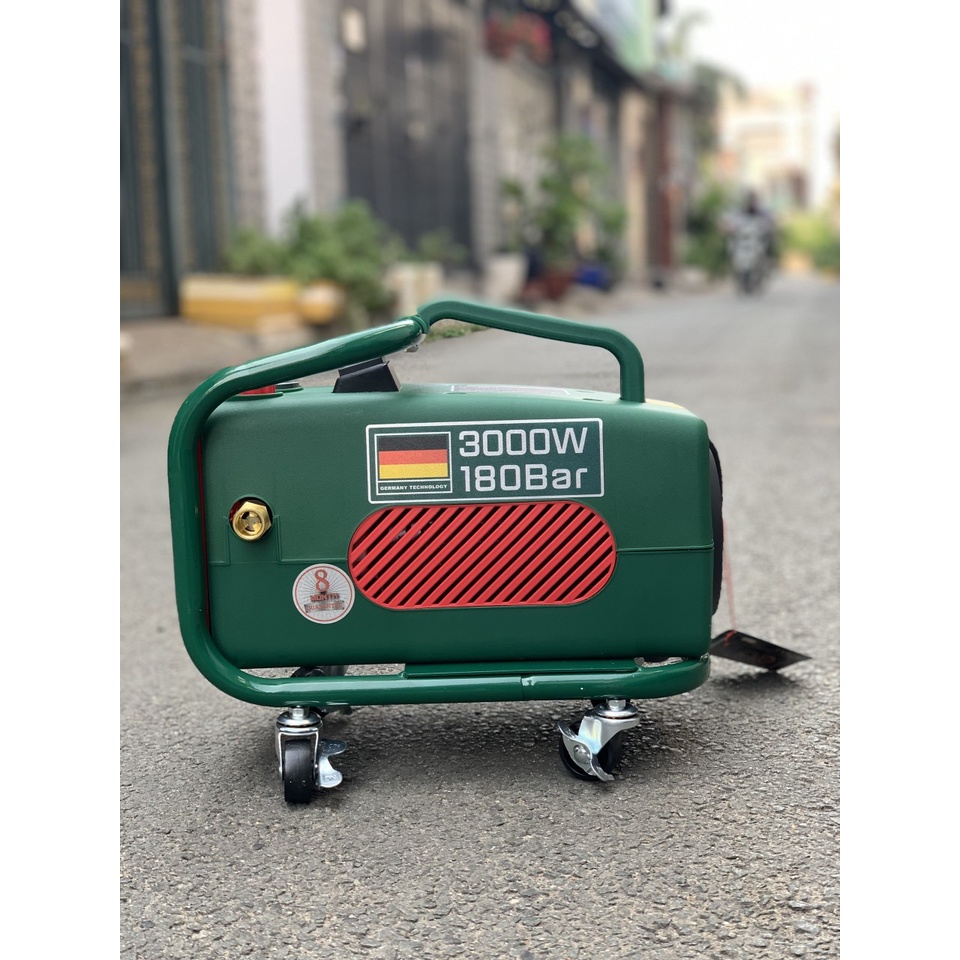 Máy rửa xe áp lực Dekton 3000W - DK CWR3000F - Đồng 100% - Tặng kèm nối nhanh - Thế hệ 2023