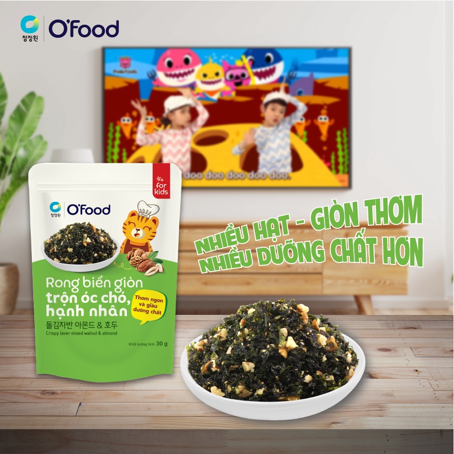 Rong biển giòn trộn O'food