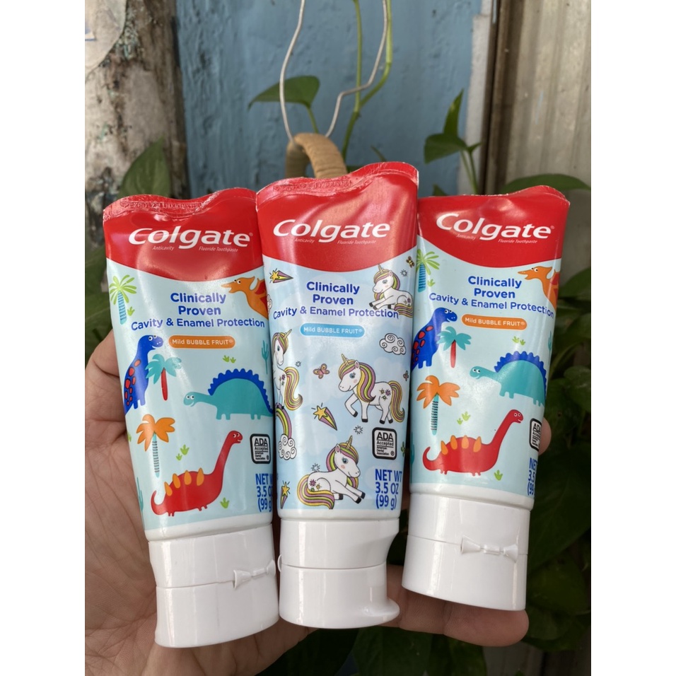 Kem Đánh Răng Colgate Cavity &amp; Enamel Protection 99g Cho Bé - Hàng Mỹ