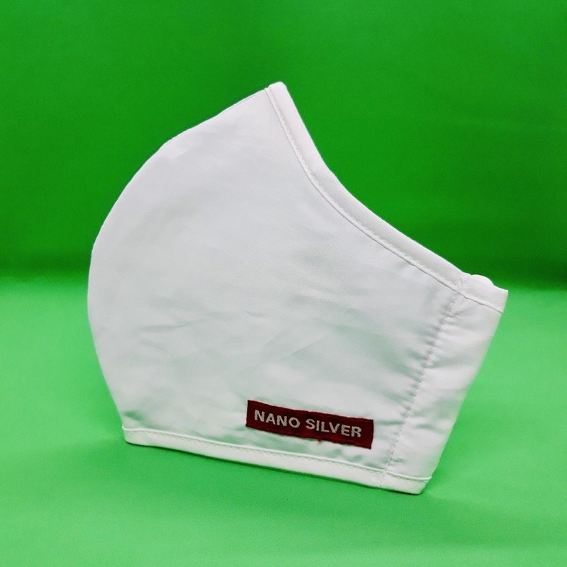 1 Đôi khẩu trang NANO SILVER kháng khuẩn HANVICO màu trắng