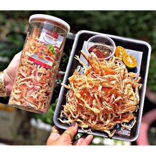 🐙 MỰC XÉ SỢI HẤP NƯỚC DỪA  🥥  300g