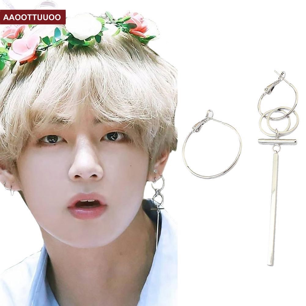 Khuyên Tai Kiểu Dáng Hình Học Độc Đáo Thời Trang Cá Tính