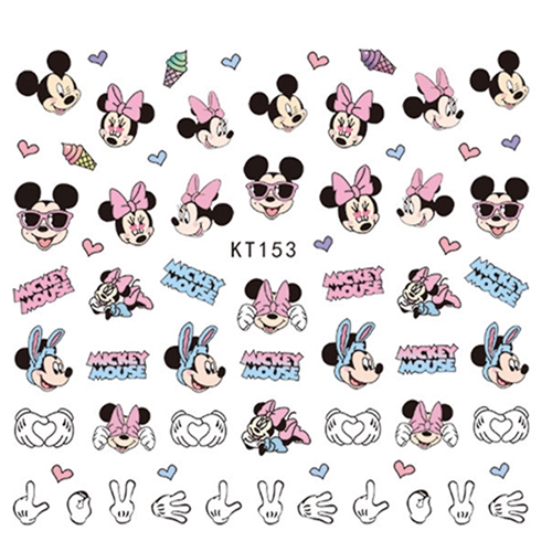 Dễ Thương Miếng Dán Móng Tay Hình Nhân Vật Hoạt Hình Xinh Xắn
