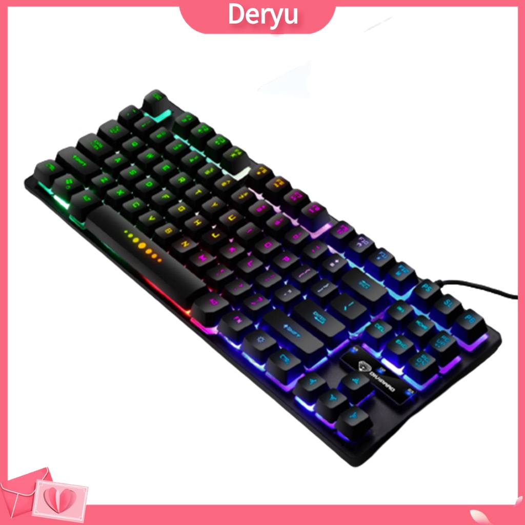 Bàn phím cơ chơi game GK-10 87 phím cho máy tính Laptop/ PC