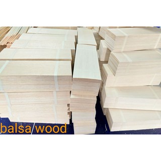 Gỗ Balsa siêu nhẹ làm máy bay mô hình, mô hình nhà cửa, với nhều combo theo kích cỡ.