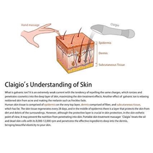 🎀🎀 MÁY MÁT XA CẦM TAY CLAIGIO-GALVANIC HÀN QUỐC🎀🎀