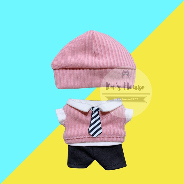 {20cm} Có sẵn - Set quần áo beanie, outfit doll, outfit cho doll