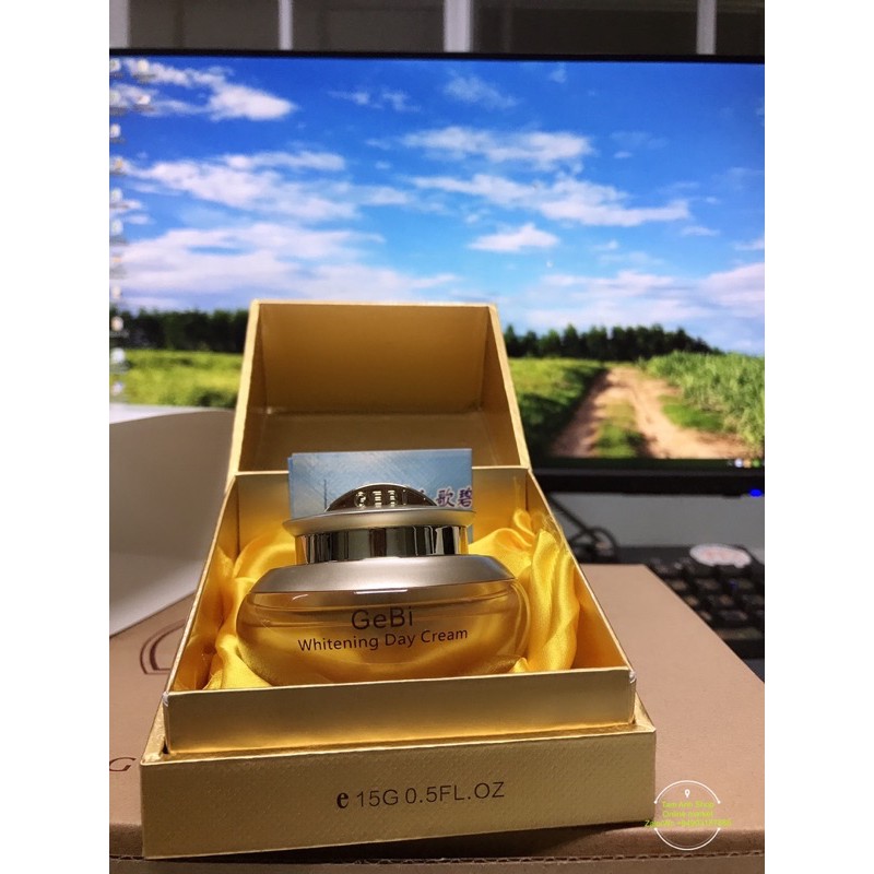 KEM DƯỠNG DA BAN NGÀY YANGGE GEBI ĐÀI LOAN 15ML LÀM SÁNG, NÂNG CƠ, SĂN CHẮC, CẢI THIỆN LÀN DA XỈN MÀU, DƯỠNG ẨM DA | BigBuy360 - bigbuy360.vn