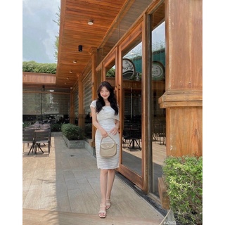 ĐẦM BODY GÂN LỆCH VAI