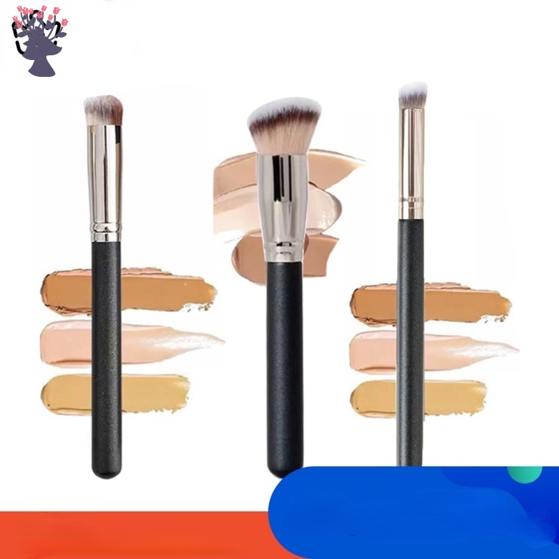 [Hàng mới về] Cọ trang điểm đầu tròn đánh kem nền/che khuyết điểm dễ dàng thao tác YK