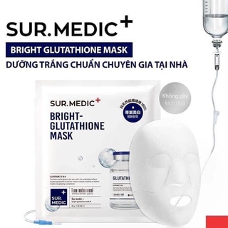 Mặt nạ trắng da sur medic bright-glutathione mask