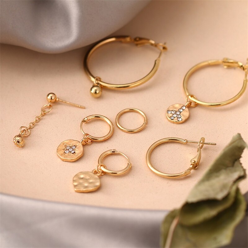Set 7 Hoa Tai Thời Trang Dành Cho Nữ