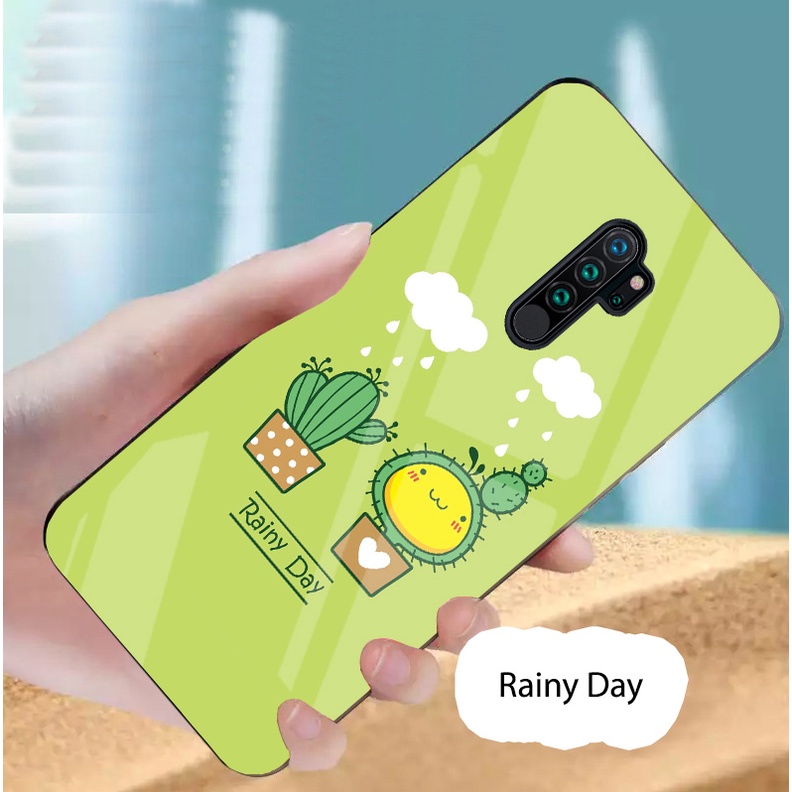 Ốp Xiaomi Note 8, Note 8 Pro, Redmi 9, Redmi 9c mặt kính gương bóng