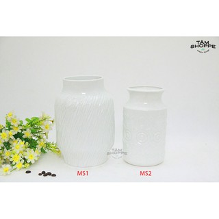 Bình hoa gốm đẹp số 37 tan
