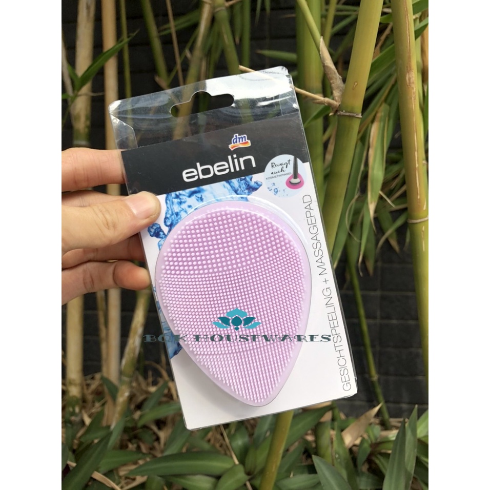 Miếng rửa mặt silicone Ebelin của Đức