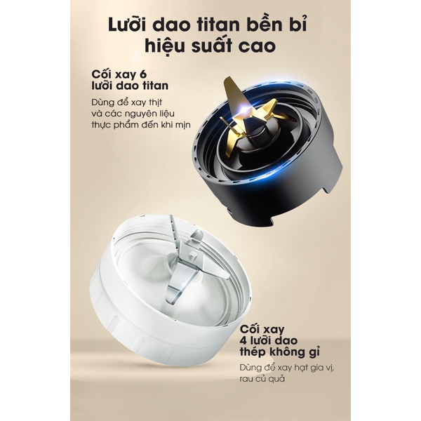 Máy xay sinh tố SAMONO SW-TBB350 Công suất 350W máy xay sinh tố đa năng chính hãng